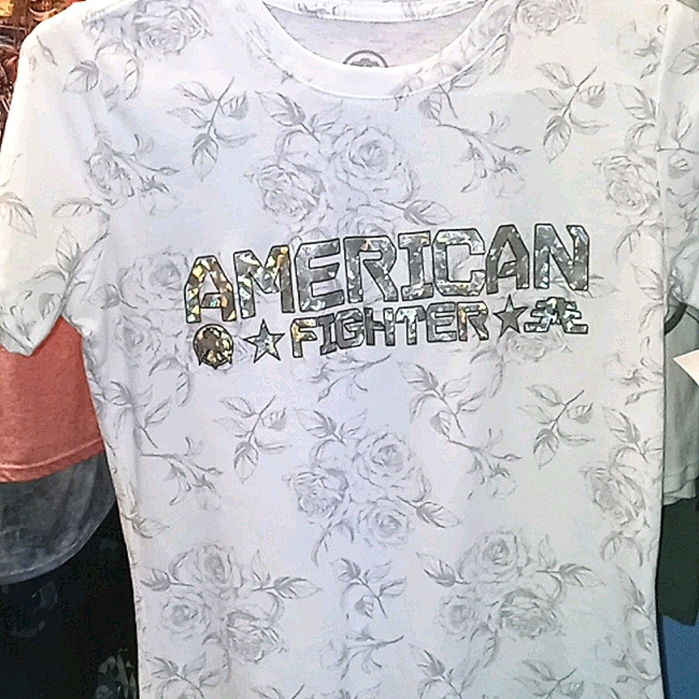 XSmall Female American fighter Shirt